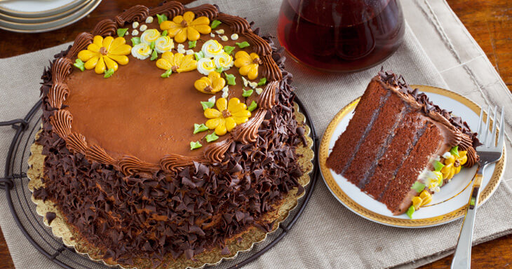 Item number: 458 - King's Chocolate Layer Cake Item number: 458 - King's Chocolate Layer Cake