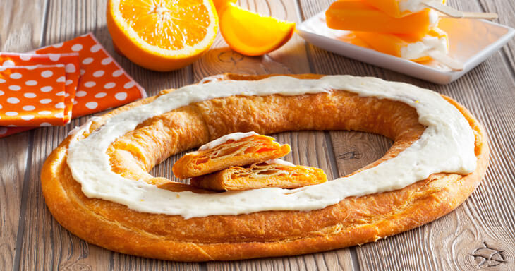 Item number: S101 - Orange Dreamsicle Kringle