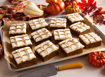 Pumpkin Brownies