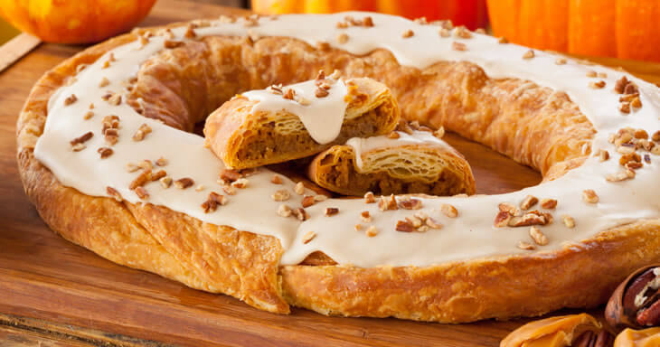 Item number: S001 - Pumpkin Caramel Kringle