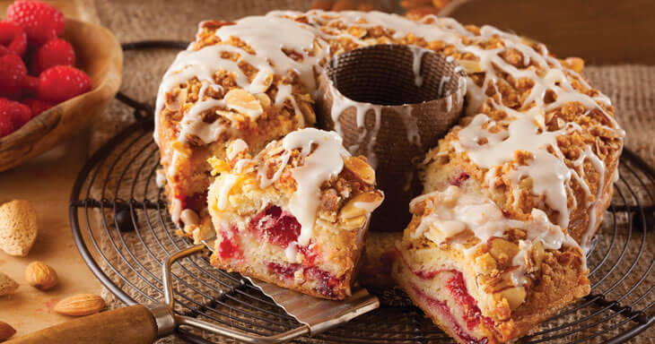 Item number: S089 - Raspberry Almond Coffee Cake