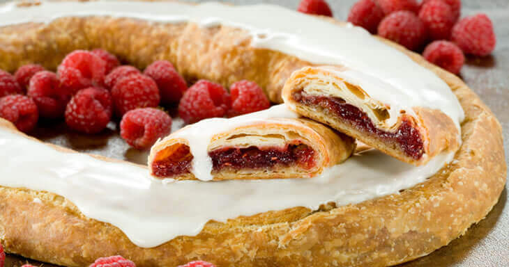 Item number: 270 - Raspberry Kringle Item number: 270 - Raspberry Kringle