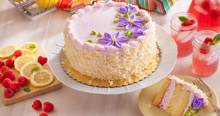 Item number: 491 - Raspberry Lemonade Mousse Cake Item number: 491 - Raspberry Lemonade Mousse Cake