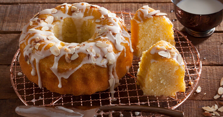 Scandinavian Almond Crown Cake