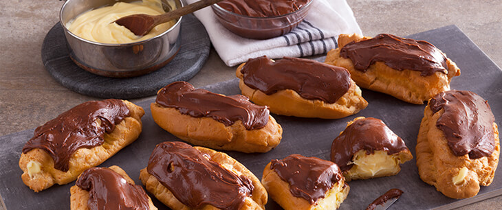 Sinful Chocolate Eclairs