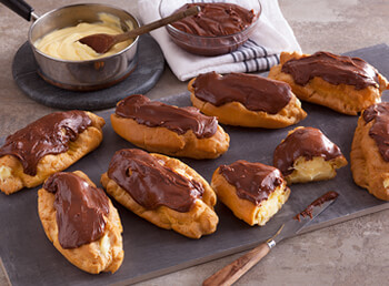 Sinful Chocolate Eclairs