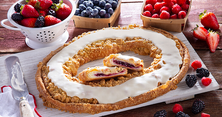 Item number: S139 - Summer Berry Crumble Kringle