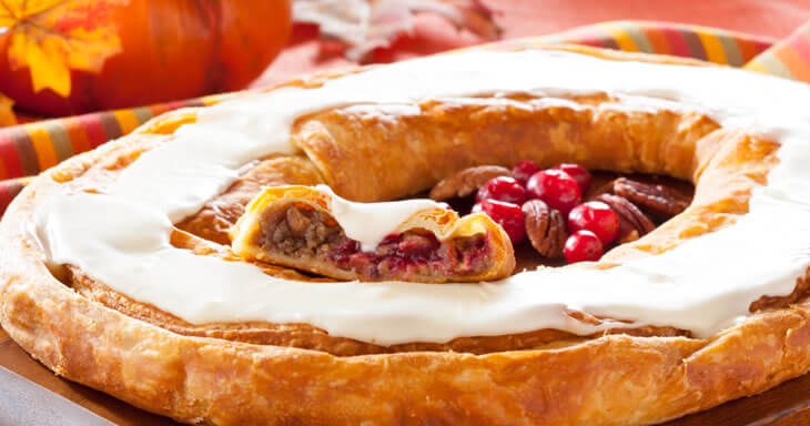 thanksgiving stuffed kringle