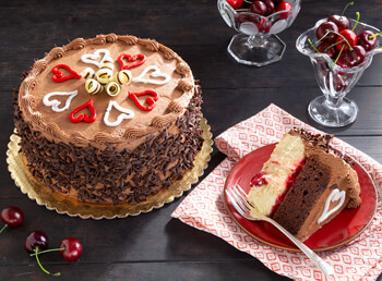 Three Layers of Love Cake