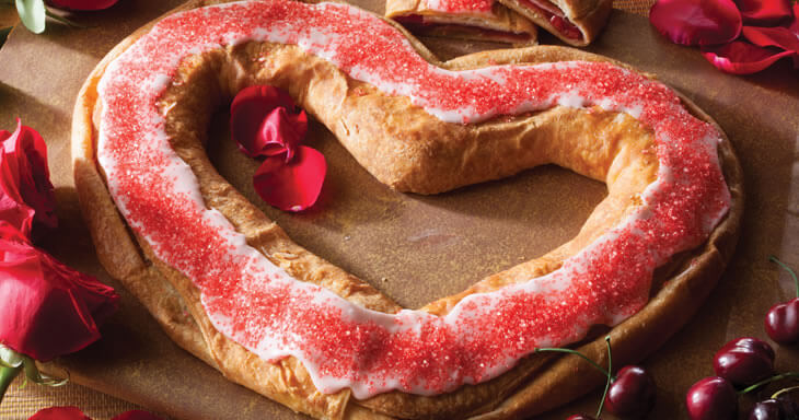 Item number: 174V - Valentine Cherry Kringle