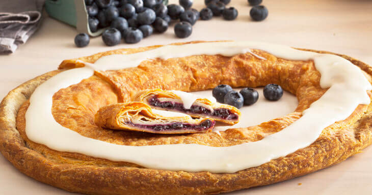 Item number: 150 - Wild Blueberry Kringle