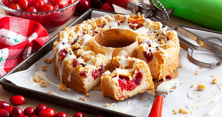 Wisconsin Christmas Coffee Cake